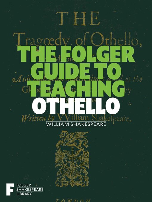 Cover image for The Folger Guide to Teaching Othello